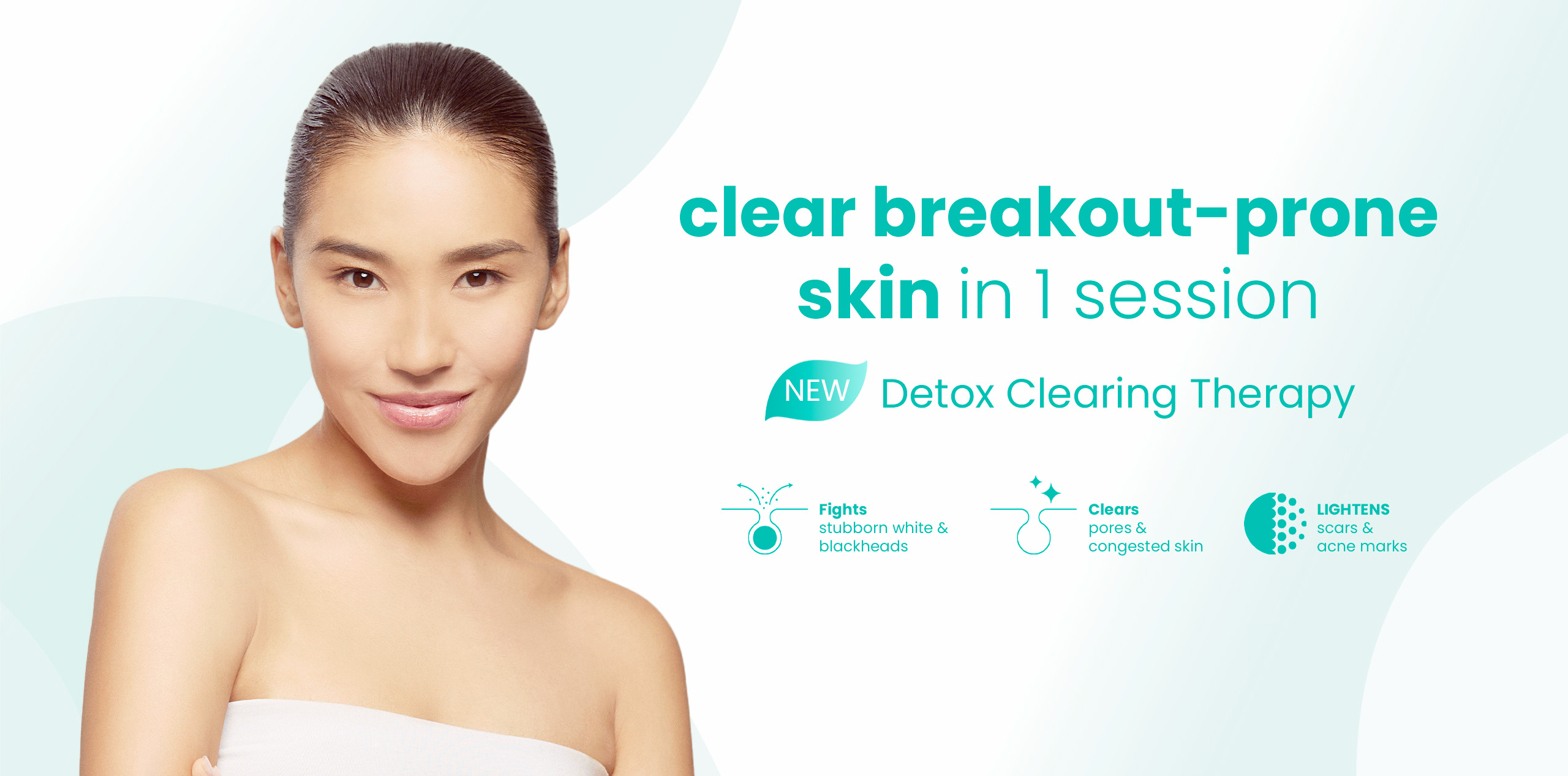 detox clearing therapy acne treatment singapore